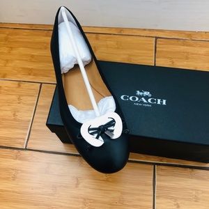 COACH™ Womens Flatiron Round Toe Slide Flats